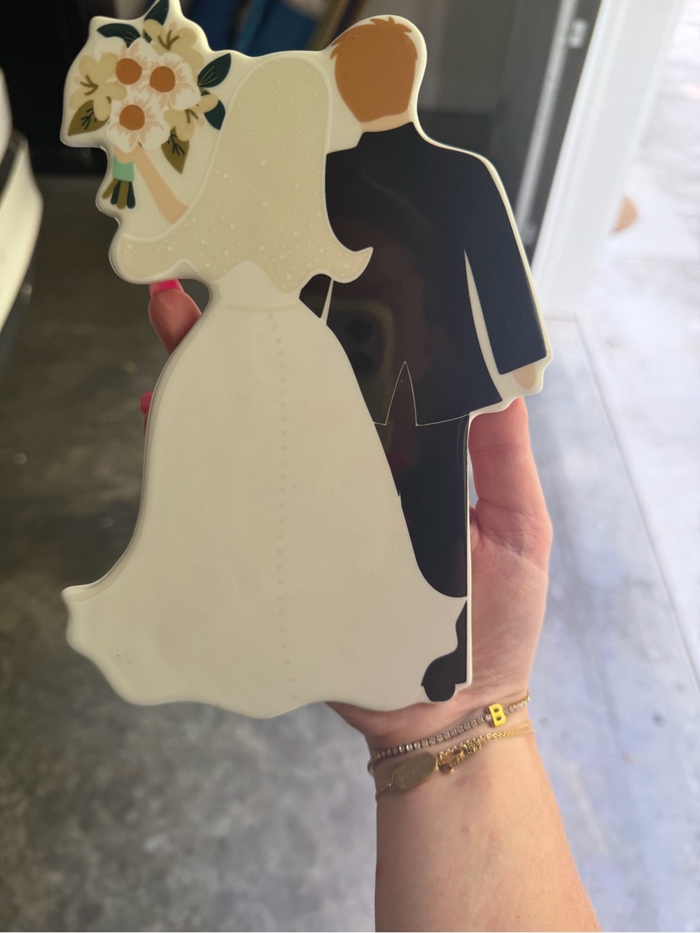Bride and Groom Happy Everything Large Attachment